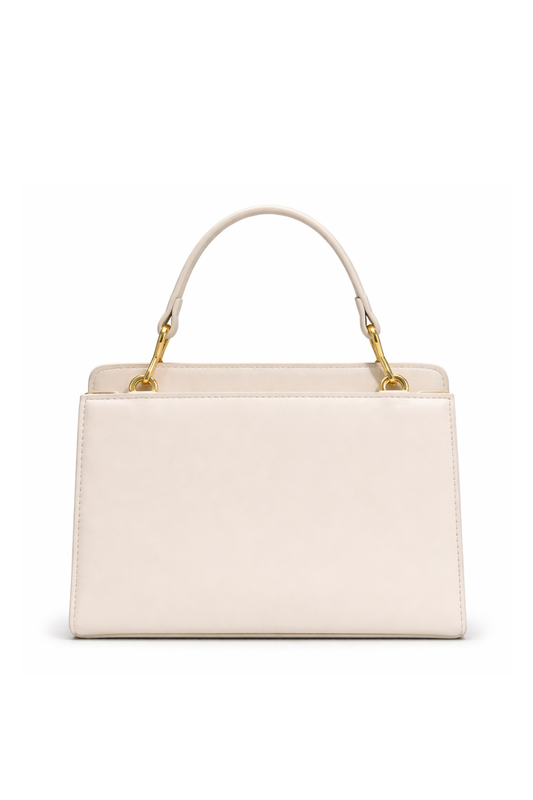 The Icon Woven Top Handle Bag