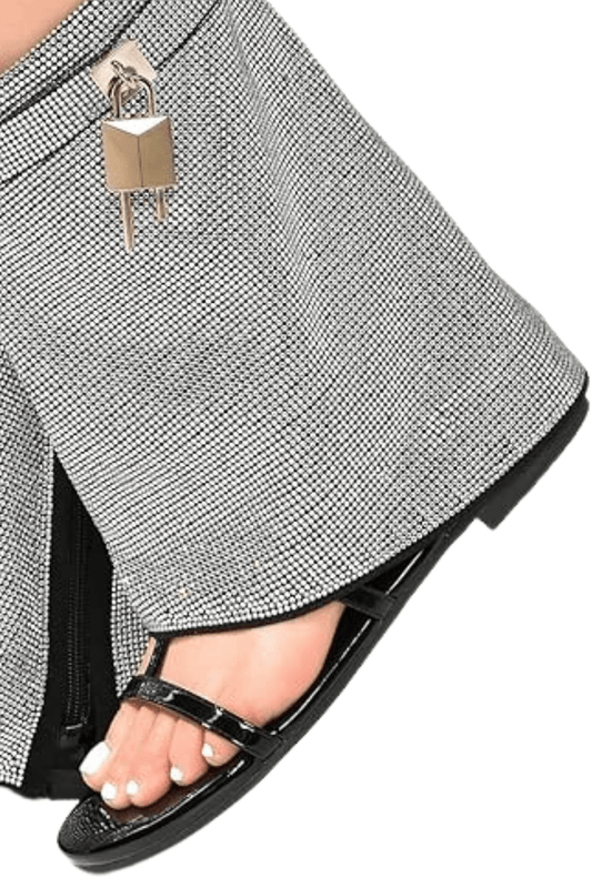 Cape Robbin Shiloha Foldover Slouch Sandals - Black shoes for women Vacation Outfits Birthday Dresses Going Out Looks