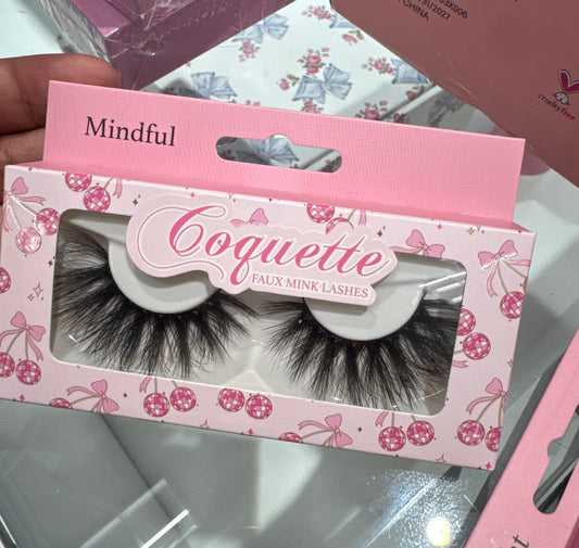 Coquette Faux Mink Lashes - Mindful for women Vacation Outfits Birthday Dresses Going Out Looks
