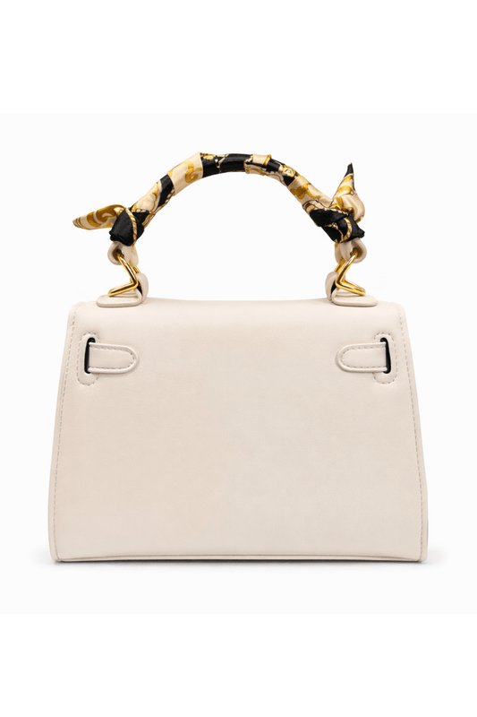 Élan Woven Top Handle Bag – Chic Woven Mini Handbag for Elegant Everyday & Brunch Outfits - Ivory bag for women Vacation Outfits Birthday Dresses Going Out Looks