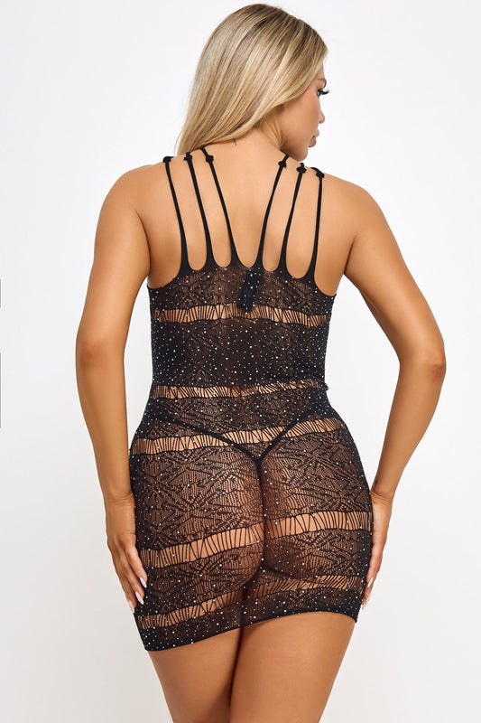 Ella Bodycon Geo - Pattern Mini Dress - Lingerie for women Vacation Outfits Birthday Dresses Going Out Looks