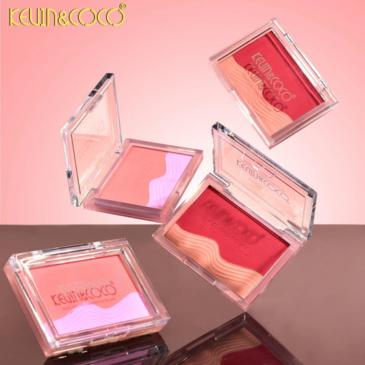 Kevin & Coco Wave Duo Blush - LIGHT PINK blush for women Vacation Outfits Birthday Dresses Going Out Looks