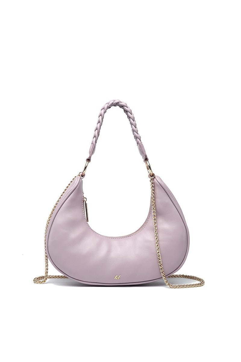 Nova Convertible Vegan Friendly Leather Shoulder Bag - Lavender bag for women Vacation Outfits Birthday Dresses Going Out Looks