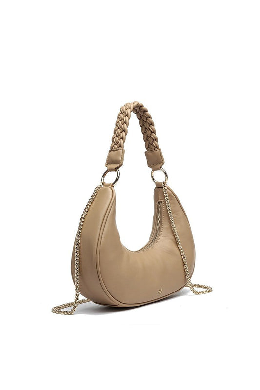Nova Convertible Vegan Friendly Leather Shoulder Bag - Tan bag for women Vacation Outfits Birthday Dresses Going Out Looks
