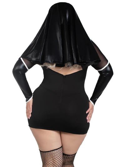 Plus Size Holy Hottie Nun Costume - 1XL - 2XL Costume for women Vacation Outfits Birthday Dresses Going Out Looks