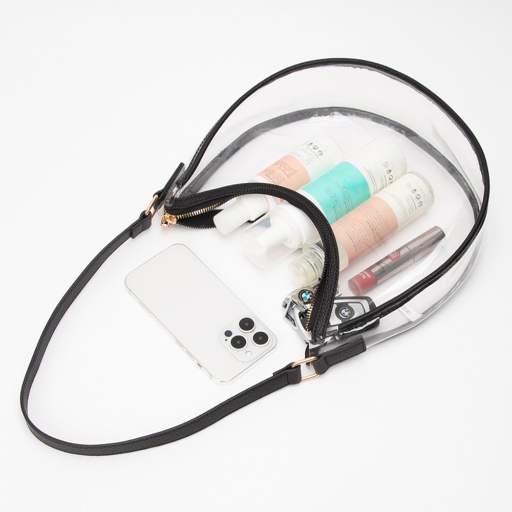 Transparent Shoulder Hobo Bag β Stadium and Concert Approved - Blaire Shops