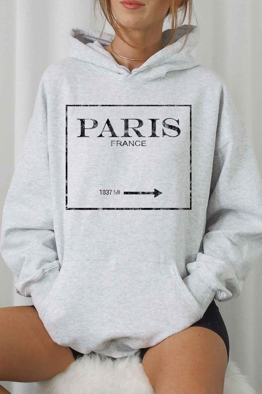 IN PARIS FRANCE HOODIE PLUS SIZE