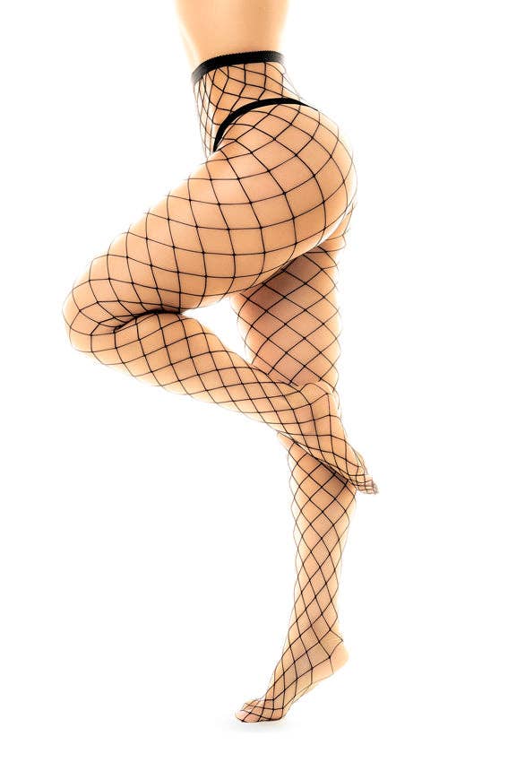 Mia Fish Net Pantyhose