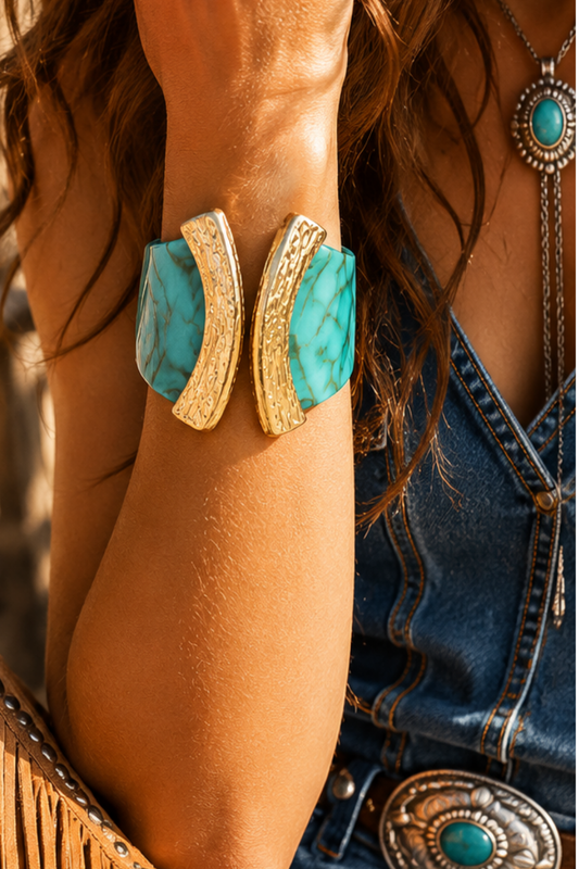 Sierra Canyon Turquoise Cuff Bracelet