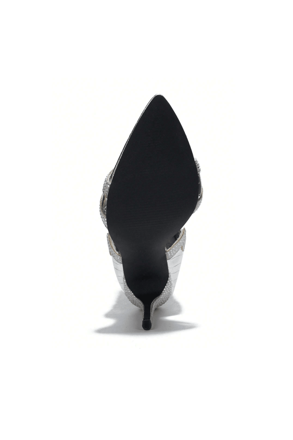 ANAYE - 2 Silver Croc Heels - Silver SHOES for women Vacation Outfits Birthday Dresses Going Out Looks