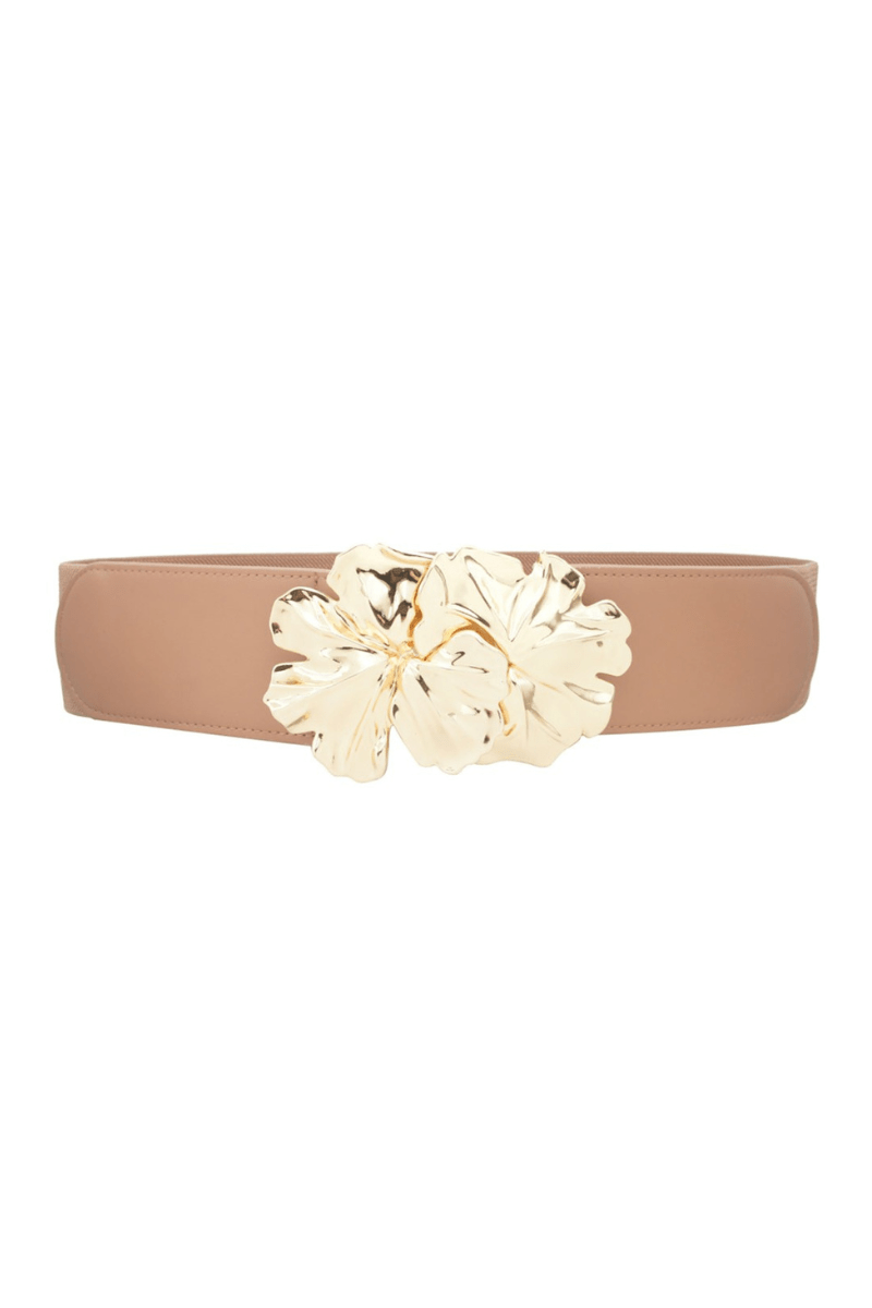 Ava Organic Fluid Flower Elastic Belt - Blaire Shops