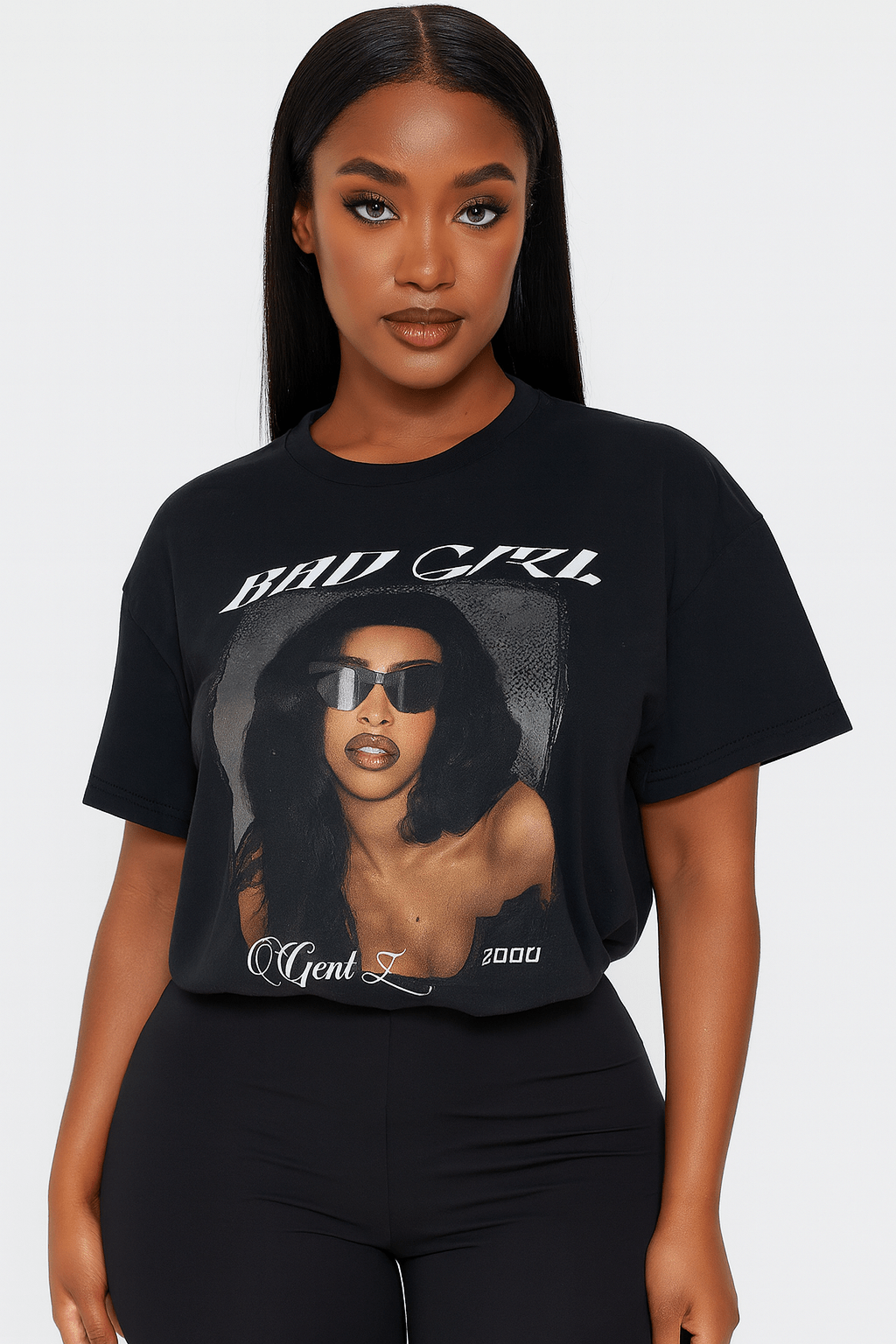 Bad Girl Y2K Graphic Top - Blaire Shops