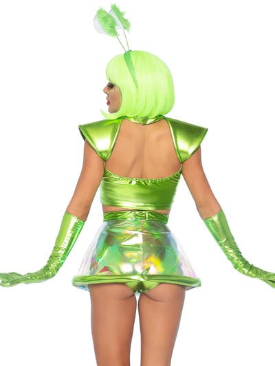 Beam Me Up Babe Alien Costume - Neon Green Costume for women Vacation Outfits Birthday Dresses Going Out Looks