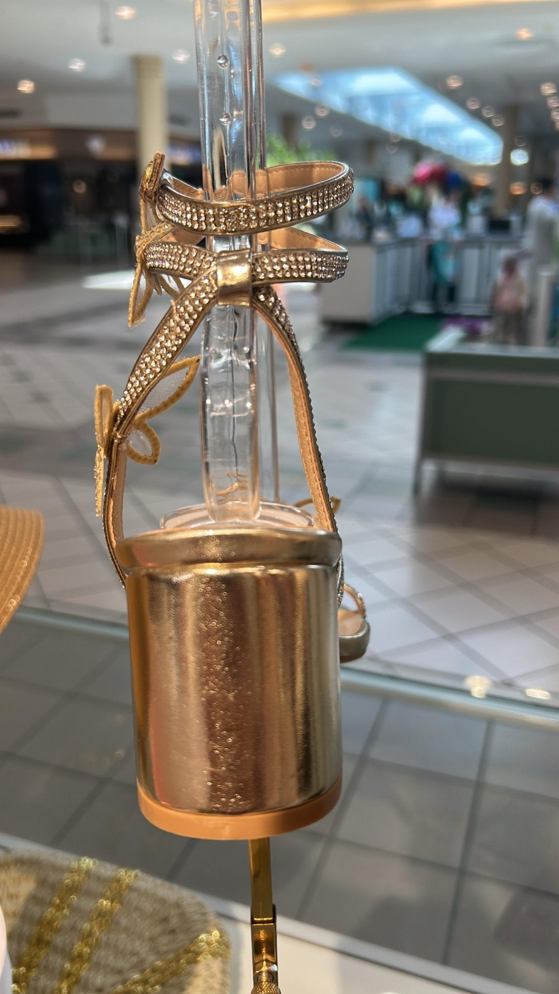 Butterfly Low Chunky Block Heel Sandals - Blaire Shops