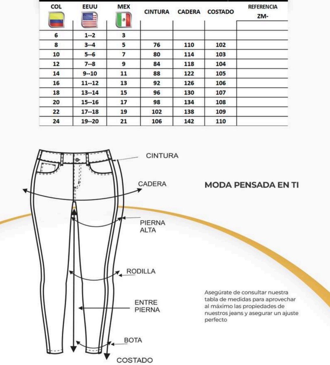 Colombian Jeans White Flare Faja Jeans - Blaire Shops