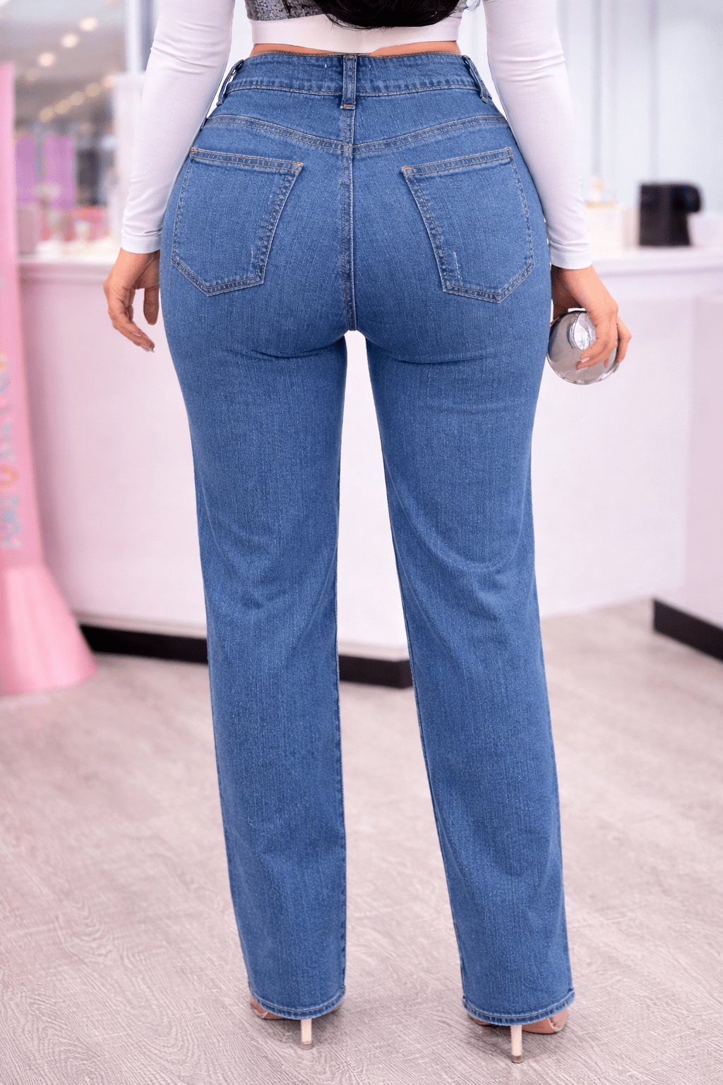Deliah Cutout Straight Leg Jean - 3 Jeans for women Vacation Outfits Birthday Dresses Going Out Looks