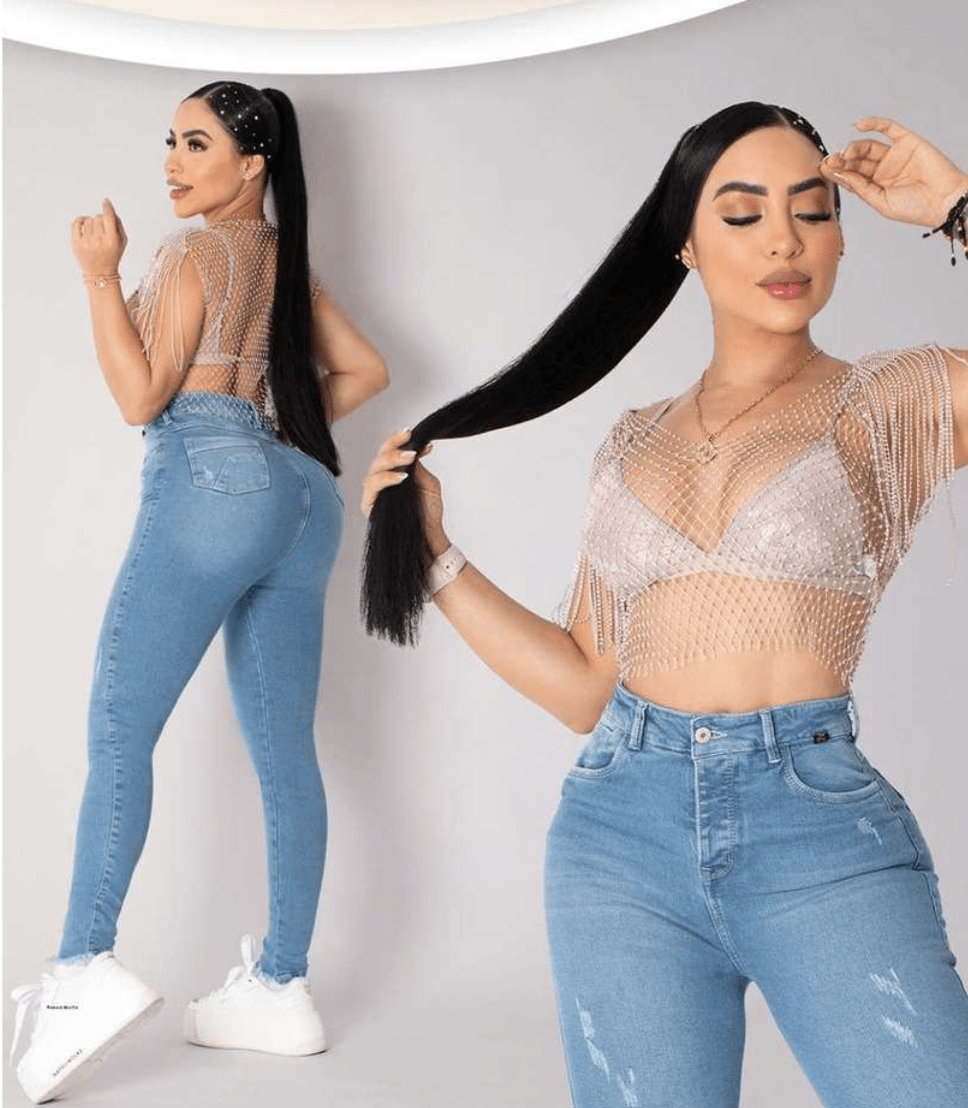 Distressed Detail Premium Colombian Jean Skinny Cut - Blaire Shops