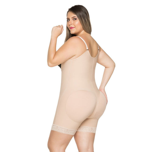 High Back Lined Hollow Short Colombian Faja Shapewear - Blaire Shops