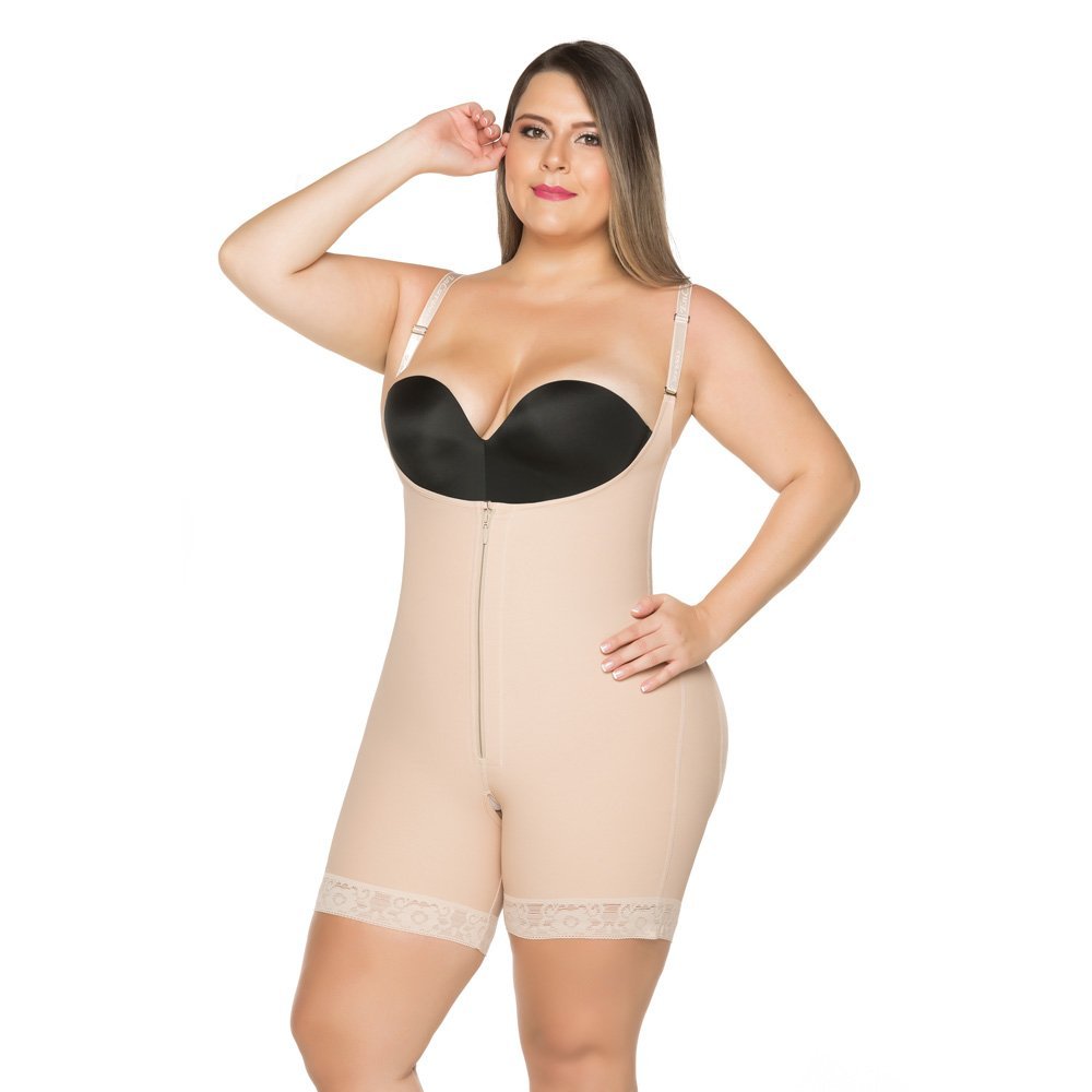 High Back Lined Hollow Short Colombian Faja Shapewear - Blaire Shops