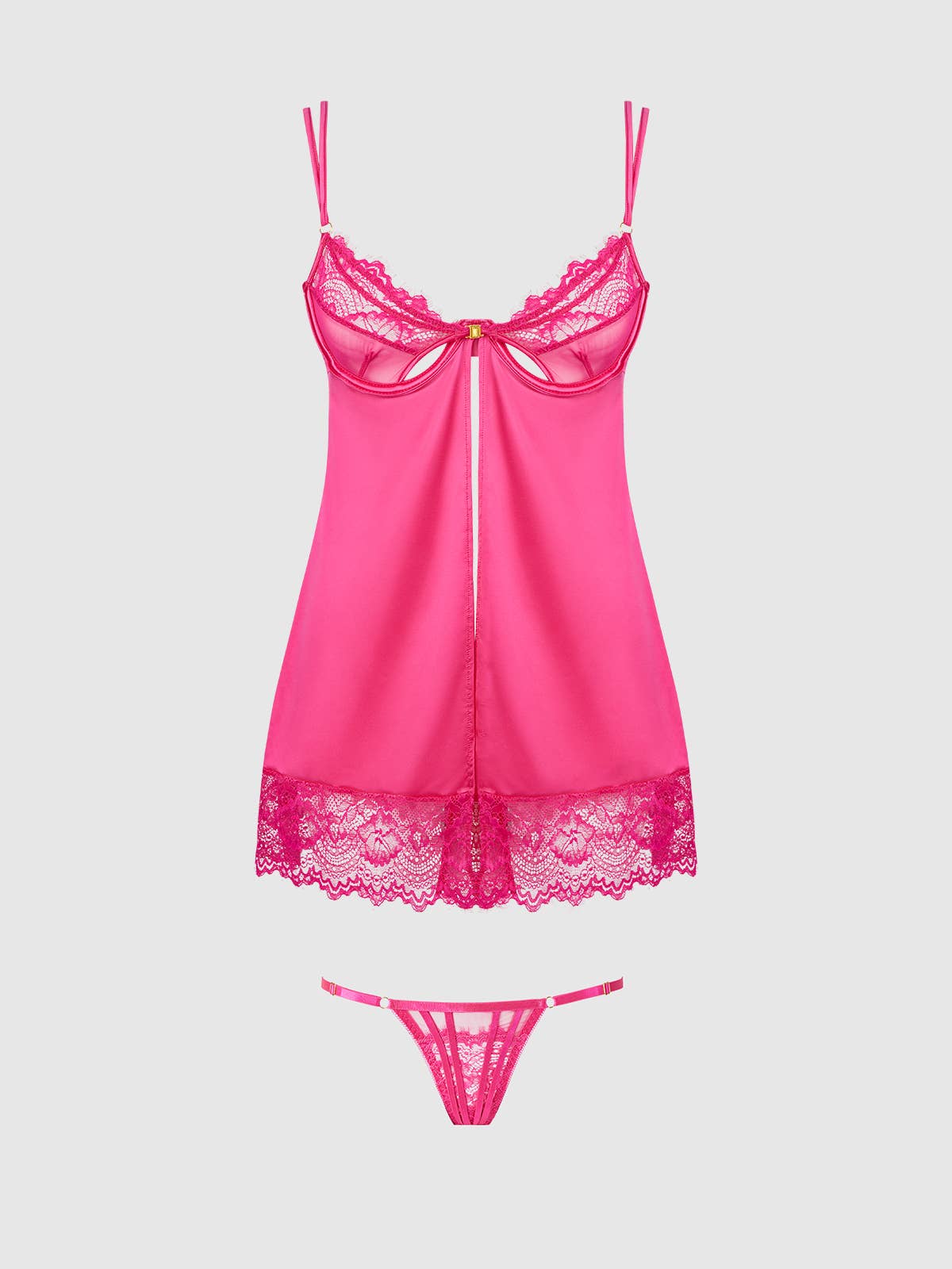 ISSABELLA BABYDOLL & G - STRING VALENTINE SET - Blaire Shops