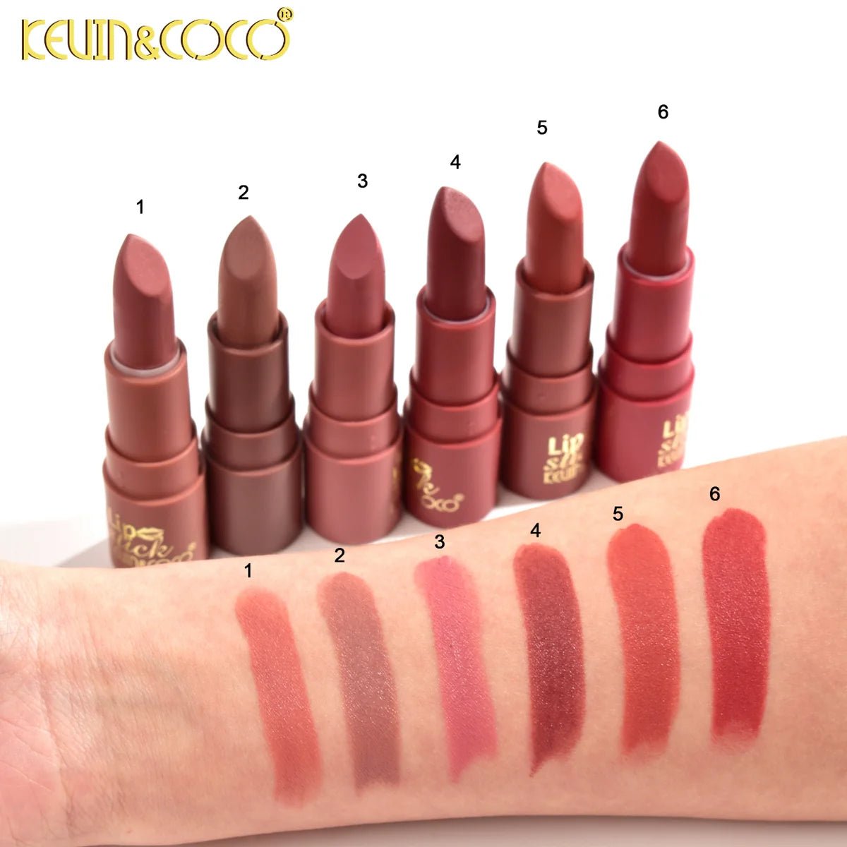 KEVIN & COCO Velvet Moisture Matte Lipstick - Blaire Shops