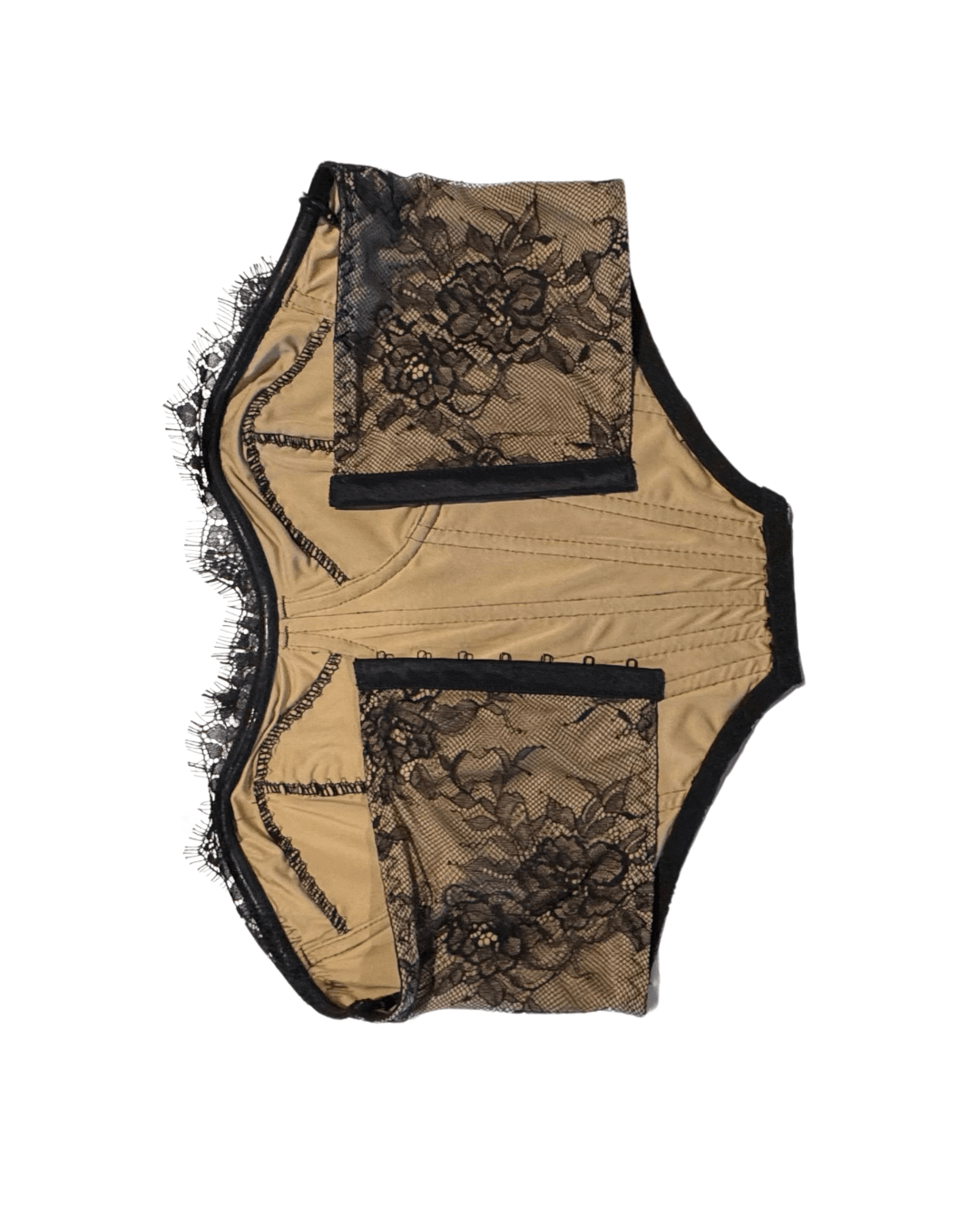 Luna Lace Mesh Bustier Top - Blaire Shops