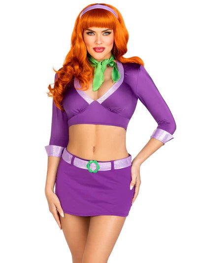 Meddling Cutie Costume - Purple Costume for women Vacation Outfits Birthday Dresses Going Out Looks