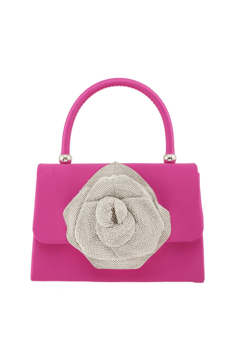 Melanie Rose Evening Crossbody Bag with Rhinestones - Blaire Shops