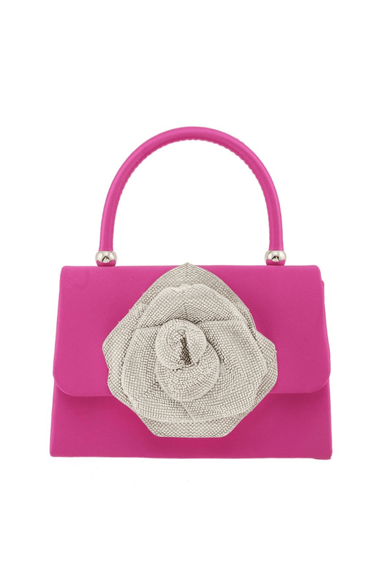 Melanie Rose Evening Crossbody Bag with Rhinestones - Blaire Shops