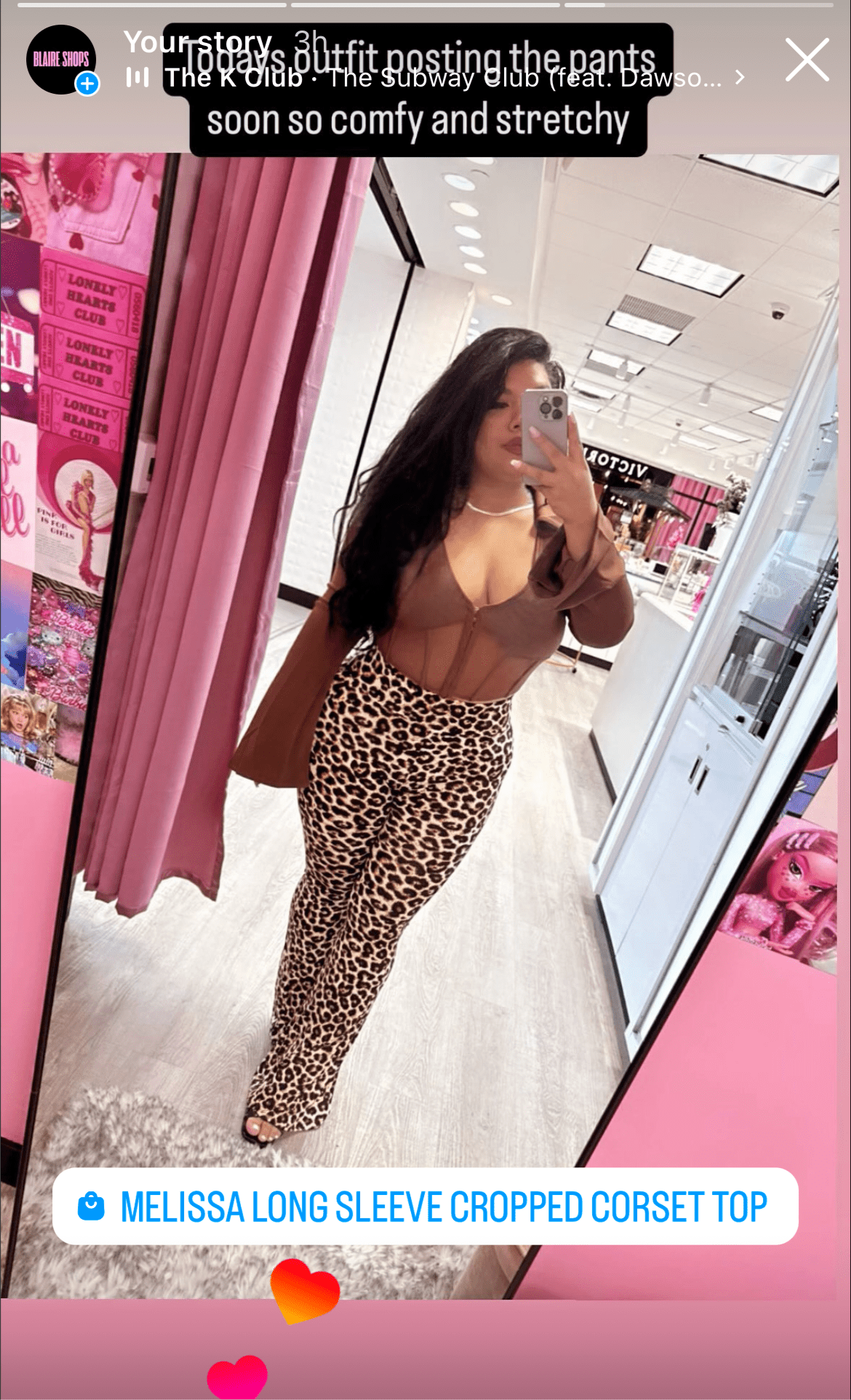 Melissa Long Sleeve Cropped Corset Top – Stretchy Chic Fashion Top for Women - Blaire Shops