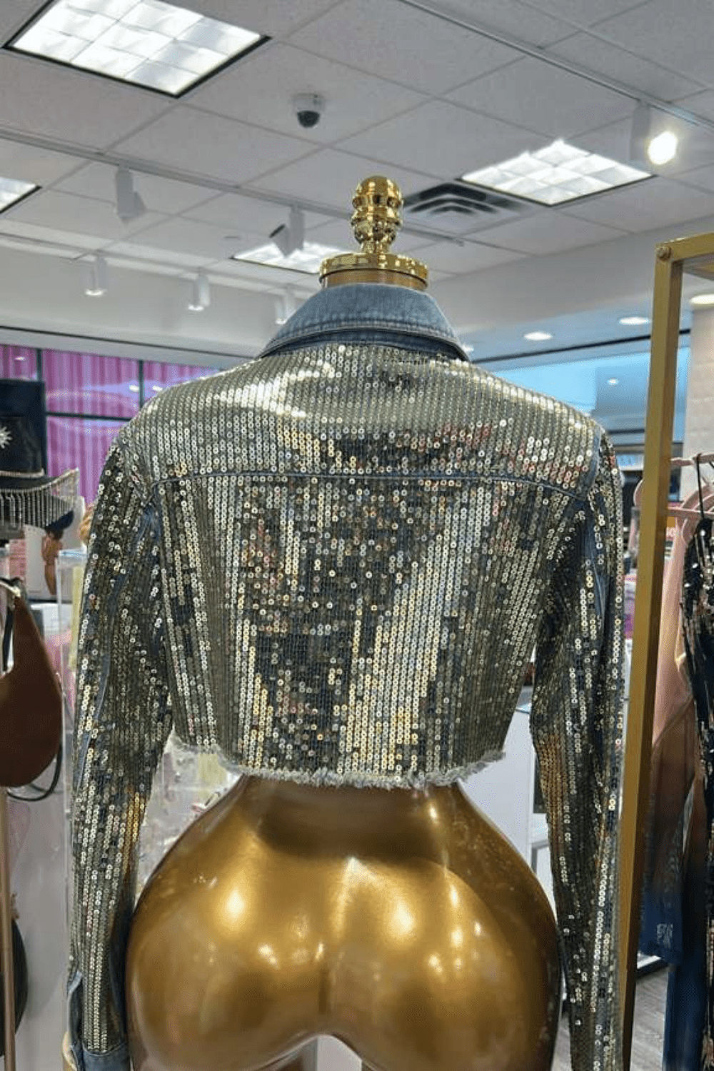 Midnight Rodeo Sequin Denim Jacket – Western Glam Cropped Jacket - Light Wash jacket for women Vacation Outfits Birthday Dresses Going Out Looks