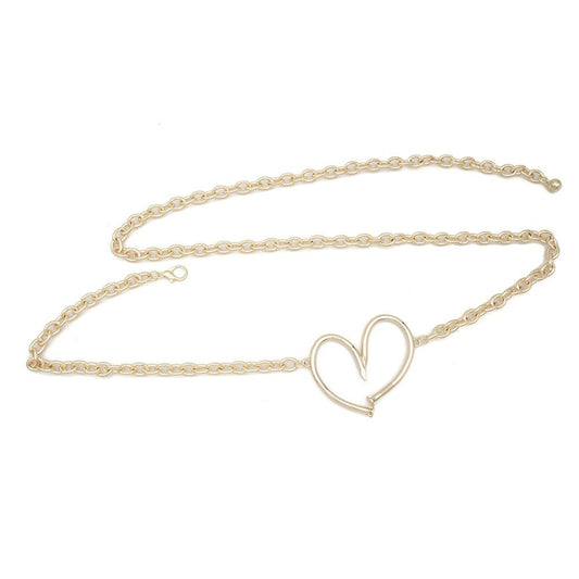 NAILED TO MY HEART CHAIN BELT - Blaire Shops