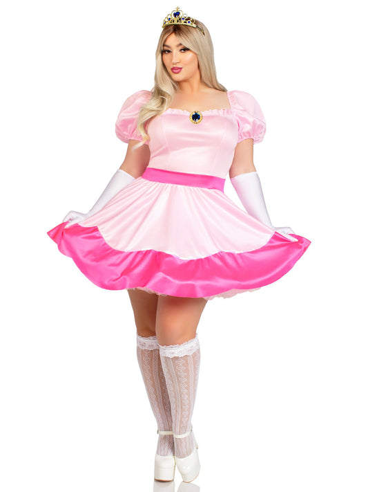 Plus Size Pink Princess Costume - 1XL - 2XL for women Vacation Outfits Birthday Dresses Going Out Looks