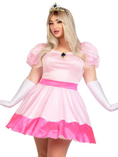 Plus Size Pink Princess Costume - 1XL - 2XL for women Vacation Outfits Birthday Dresses Going Out Looks