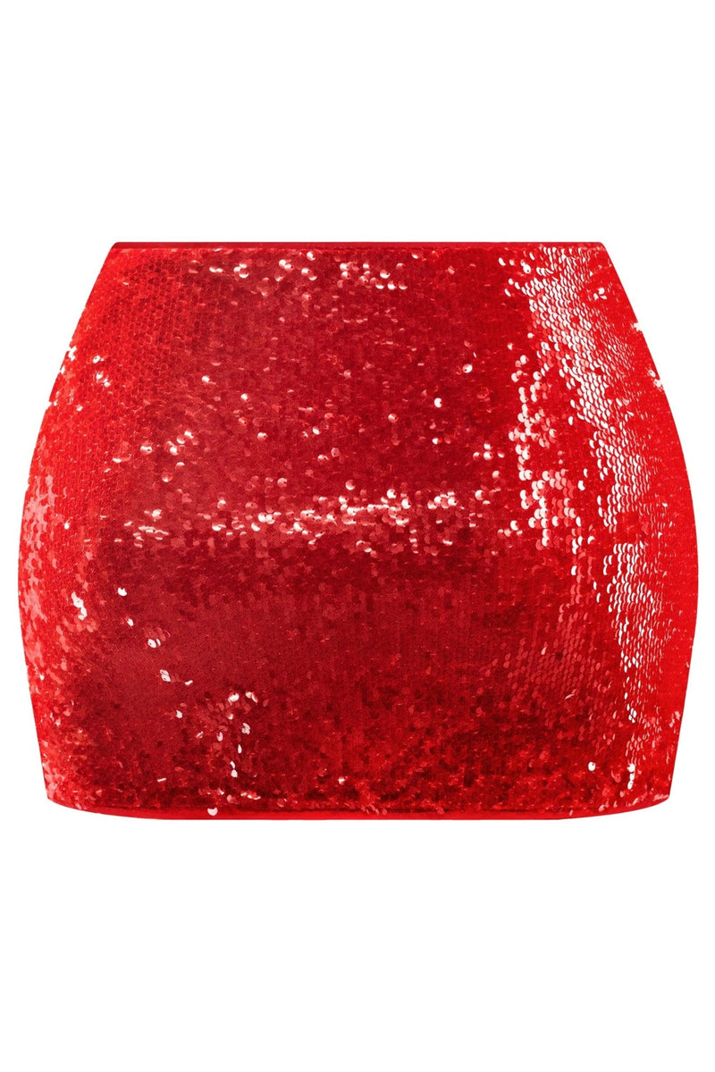 Radiance Sequin Couture Mini Skirt - Blaire Shops