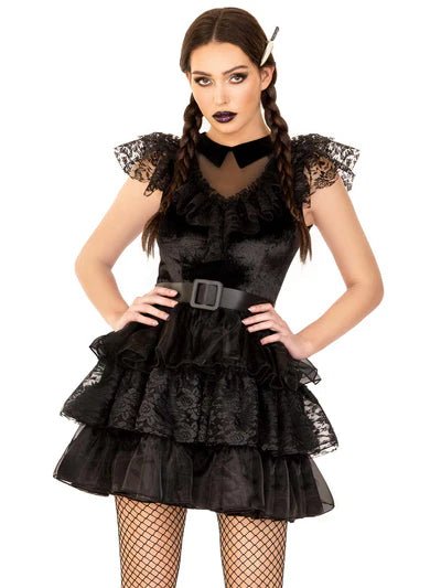 Raving Rebel Costume - Black Costume for women Vacation Outfits Birthday Dresses Going Out Looks