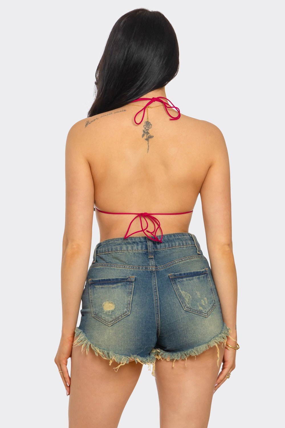 Skylar Sequin Open Back Top - Stylish Halter Neck Design for Stunning Evening Looks - Blaire Shops