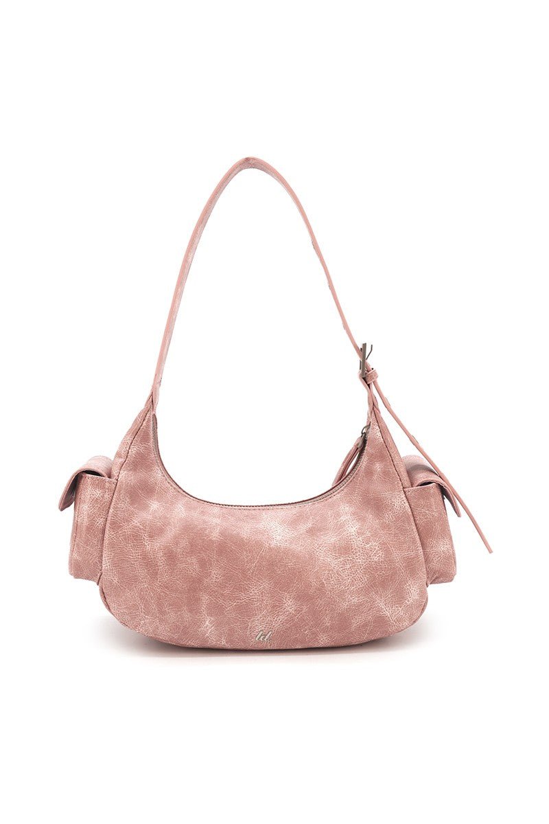 Stormi Utility Y2K Vegan Leather Shoulder Bag - Blaire Shops