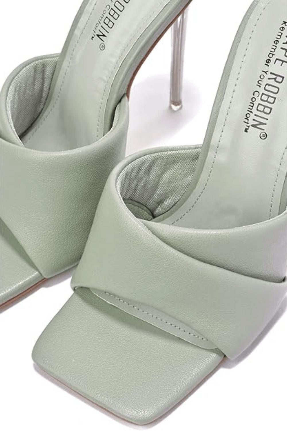 Talulla Clear Stiletto Heels - Grey shoes for women Vacation Outfits Birthday Dresses Going Out Looks