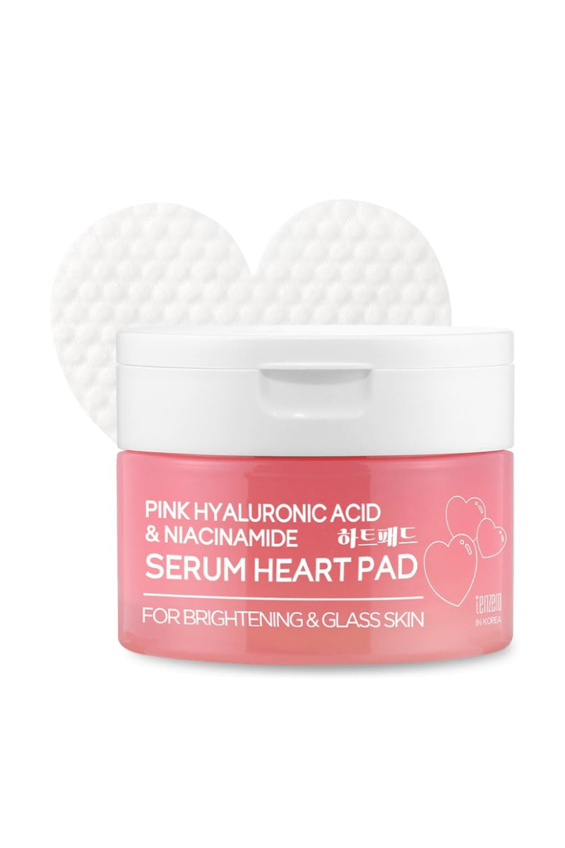 TenZero Hydronic Acid & Niacinamide Heart Serum Pad – Made in Korea - Blaire Shops