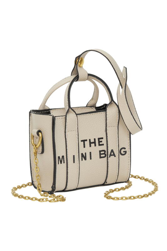 The Mini Bag Pointed Faux Leather Bag Charm Mini Bag Crossbody Bag - Blaire Shops