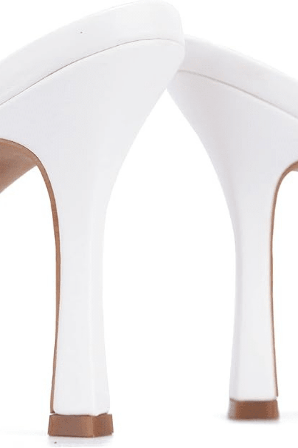 TILIO Square Toe Stiletto Heels - White SHOES for women Vacation Outfits Birthday Dresses Going Out Looks