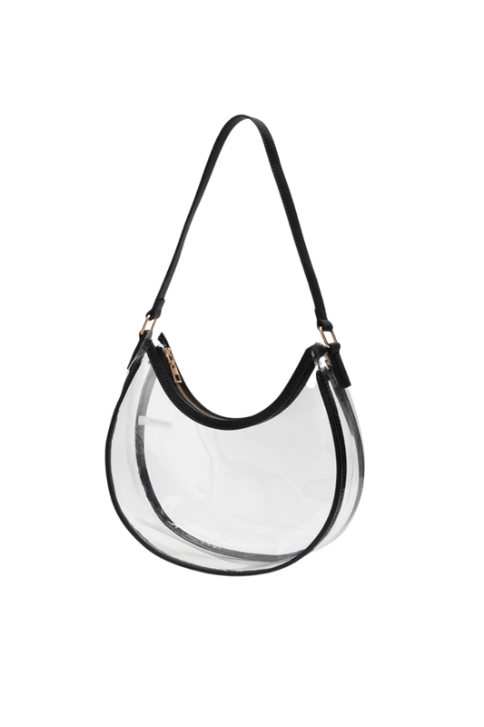 Transparent Shoulder Hobo Bag – Stadium and Concert Approved - Blaire Shops