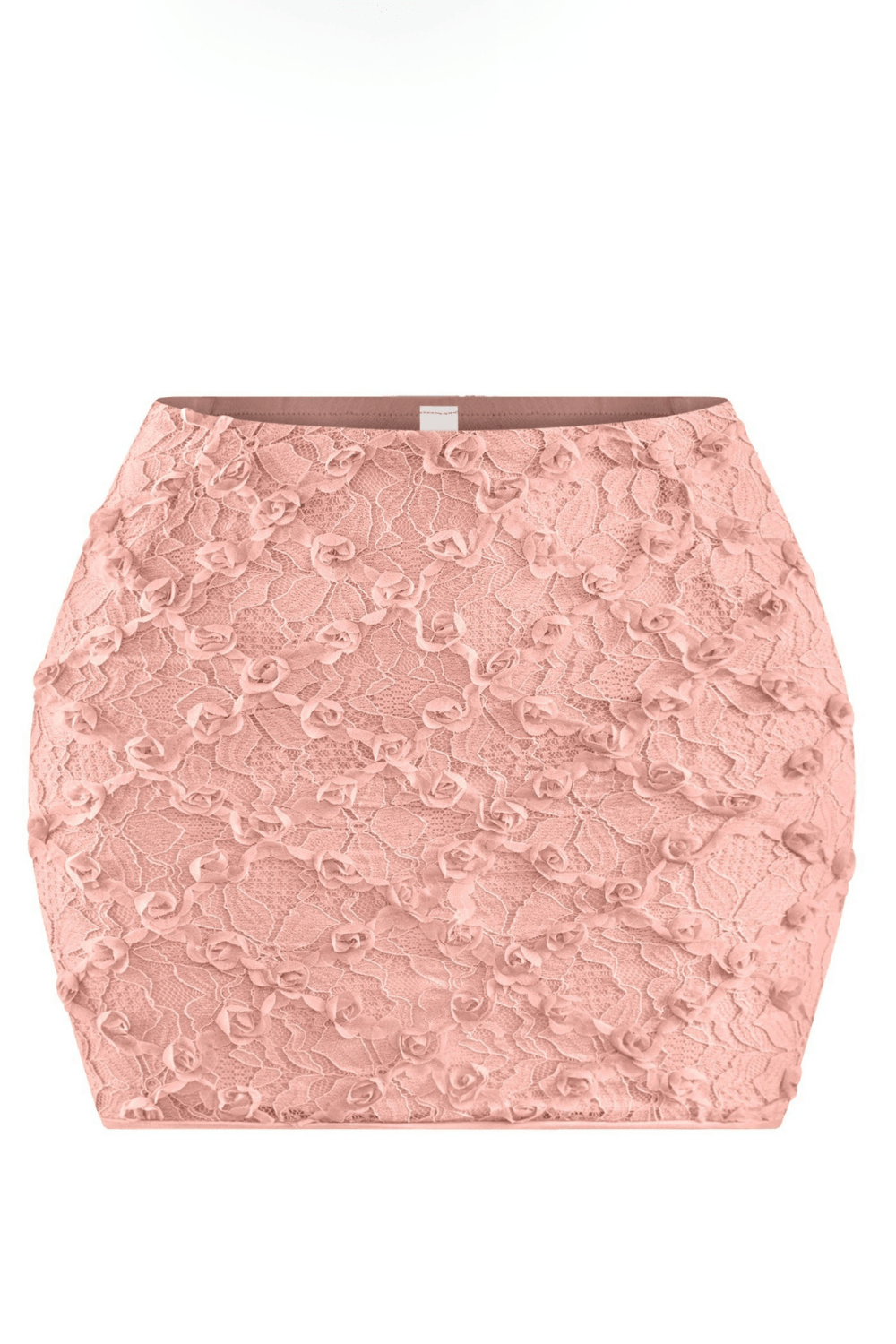 Valentina 3D Floral Lace Mini Skirt - Blaire Shops