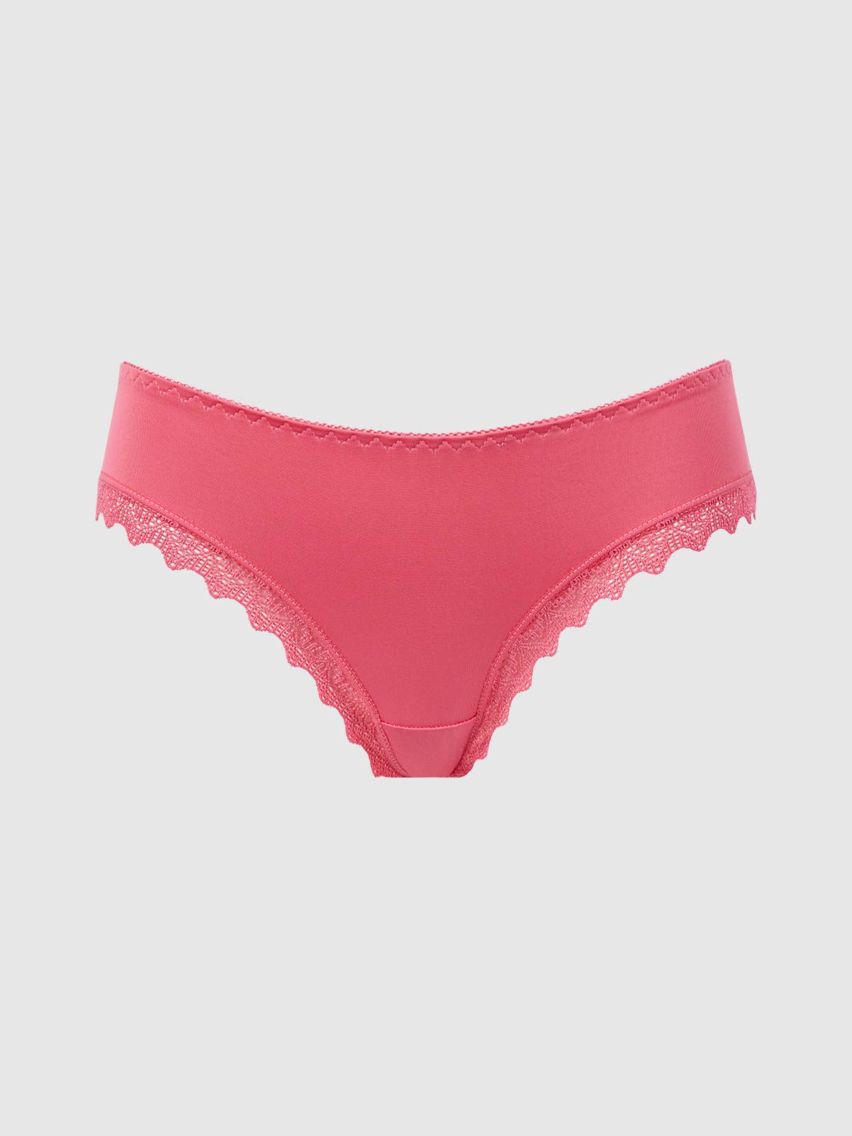 Vera Micro & Lace Heart Charm Valentine Panties - Cheeky Fit with Whimsical Charm Detail - Blaire Shops