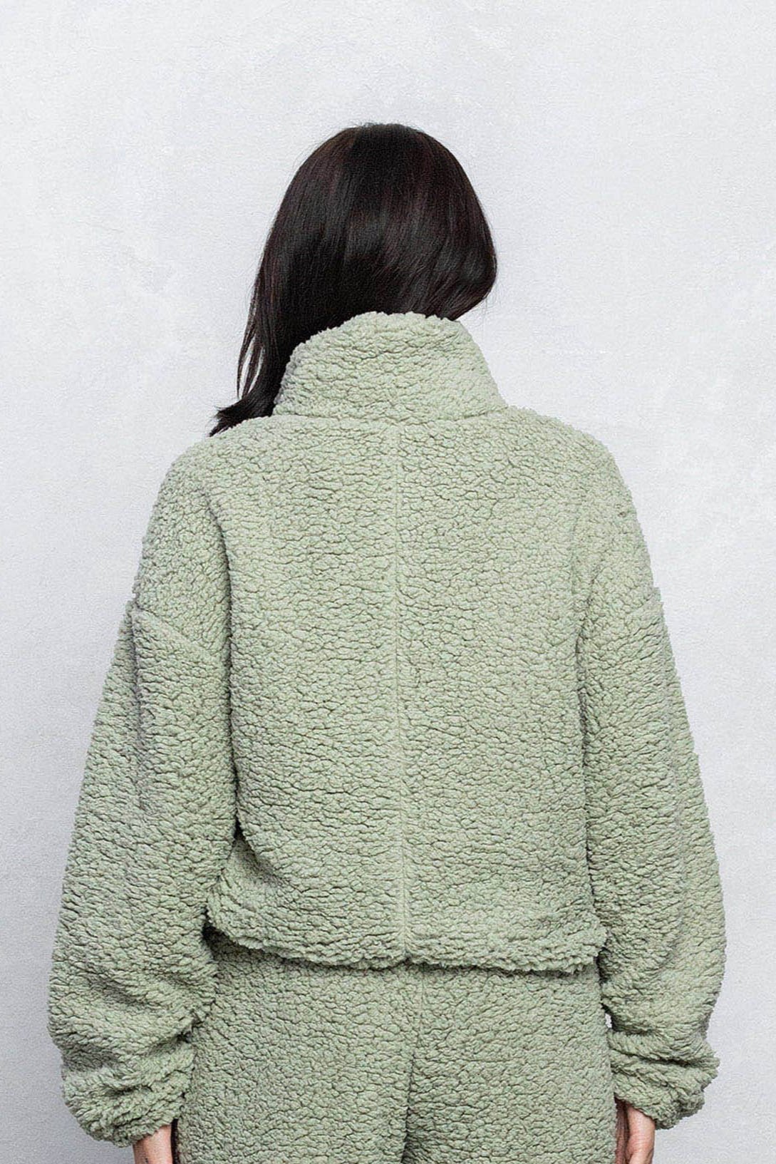 Women’s Teddy Half Zip Loungewear Top and Pant – Ultra Soft Luxury Pullover - Blaire Shops